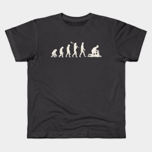 Evolution Archaeologist Archaeology Funny Ancient Digging Kids T-Shirt